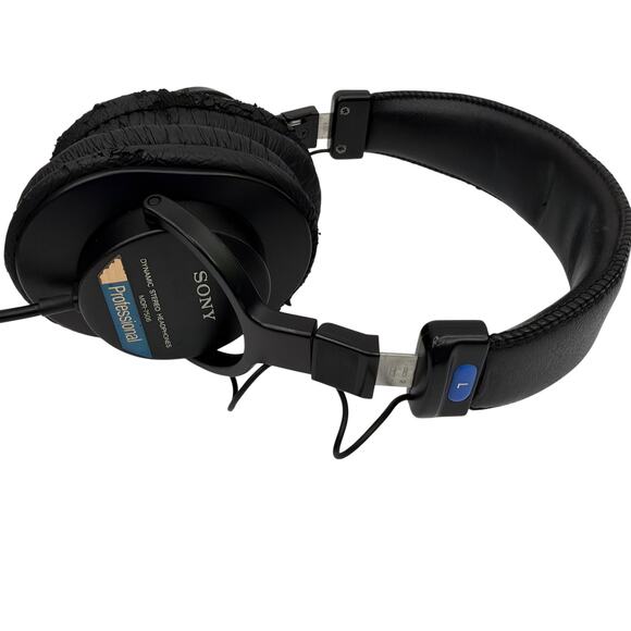 Sony MDR-7506 Professional Studio Monitor Headphones w/ Bag – Tested, Bad Pads - Picture 7 of 10